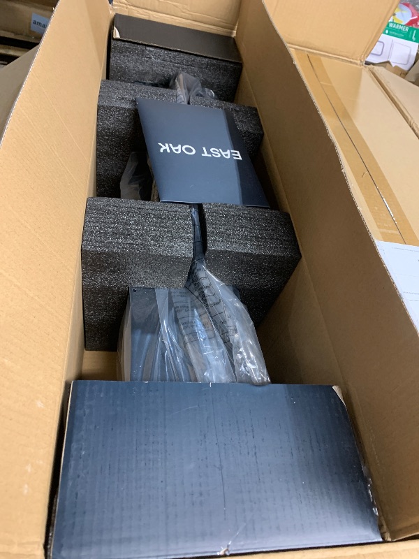 Photo 1 of (used)(not working)(sold for parts/repair) EAST OAK 1500W Electric Patio Heater, Indoor/Outdoor Standing Heater with Nano Glass-Ceramic