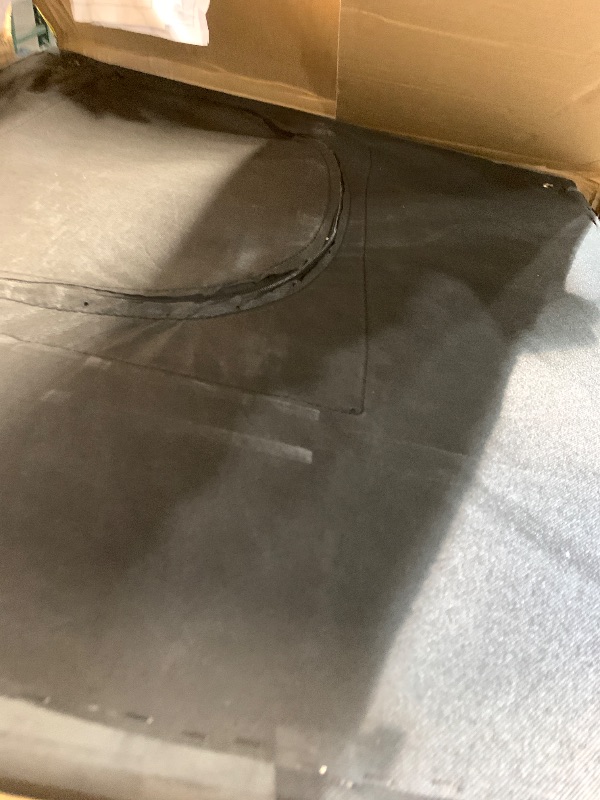 Photo 1 of ***STOCK PHOTO FOR REFERENCE ONLY*** Flamaker Futon Sofa Bed Modern Folding Futon Set Convertible Recliner Lounge for Living Room with 2 Cup Holders, Removable Armrests (PU Leather, Black)