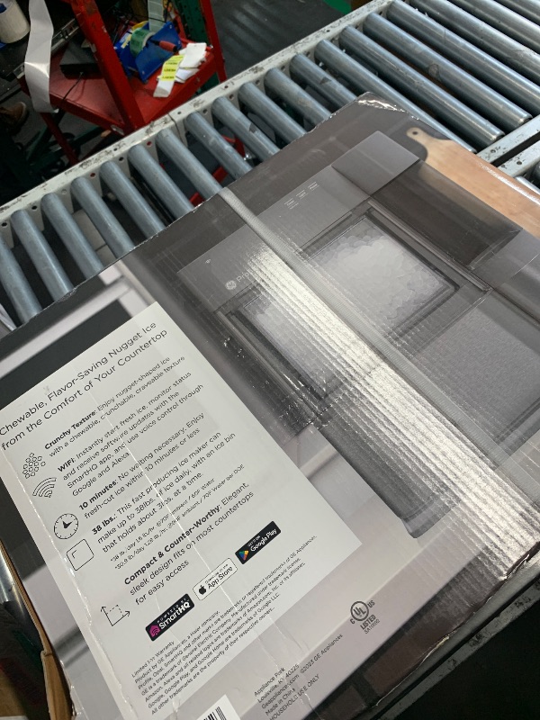 Photo 1 of ***FACTORY SEALED***GE Profile Opal 2.0 XL with 1 Gallon Tank, Chewable Crunchable Countertop Nugget Ice Maker, Scoop included, 38 lbs in 24 hours, Pellet Ice Machine with WiFi & Smart Connected, Stainless Steel