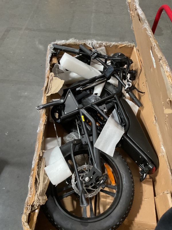 Photo 1 of ***FACTORY SEALED***Windone E2 Electric Bike for Adults, Full Suspension, 48V13Ah Removable Battery, Up to 28MPH & 46.6 Miles (PAS), 750W Ebike with All-Terrain 4.0" Fat Tires, Cruise Control, UL Certified, Moped E-Bike