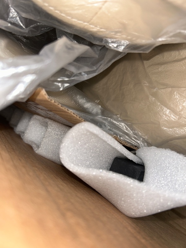 Photo 1 of ***ONLY 2 CHAIRS***
Counter Height Barstools 26 inch Upholstered Swivel Bar Stools with Back and Wood Legs for Kitchen Island,Set of 4,Beige PU Leather