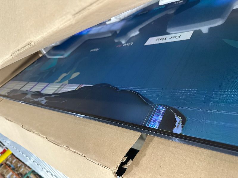 Photo 1 of *** SEE NOTES *** Samsung 65-Inch Class QLED Q7F Series Samsung Vision AI Smart TV (2025 Model, 65Q7F) Quantum HDR, Object Tracking Sound Lite, Q4 AI Gen1 Processor, 4K upscaling, Gaming Hub, Alexa Built-in