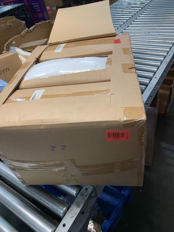 Photo 1 of  THREE BOXES USKRIGE King Mattress Topper, Extra Thick Cooling Mattress Pillowtop for Back Pain, Plush Mattress Pad Protector with 8-21 Inch Elastic Deep Pocket 6d Down Alternative Filling (3)