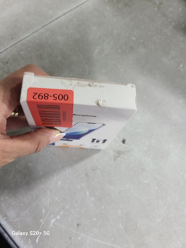 Photo 1 of 2 Packs Wireless Lavalier Microphone for iPhone iPad Android Phone PC Laptop, Plug-Play Mini Mic with Noise Reduction, Lapel Microphone Plug-Play for Interview Video Podcast Vlog YouTube TikTok