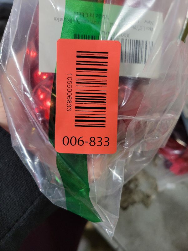 View 2 of 1.57" Red Christmas Balls Ornaments 40 Pcs Shatterproof Christmas Ornaments Set Small Red Ornament for Xmas Tree Halloween Holiday Party