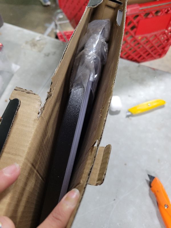 Photo 1 of 15 Inch Flush Mount Ceiling Light with Night Light, 36W 3600LM, Dimmable LED Ceiling Lights Fixture with Remote Control, 3000K/4000K/6500K Selectable, Slim Bright Bedroom Light Fixture, Round Black