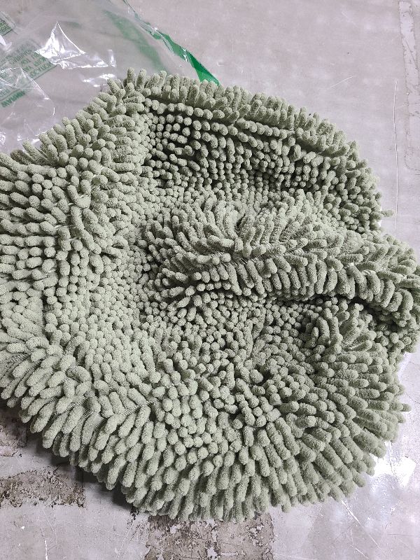 Photo 1 of )
Soft Chenille Toilet Lid Cover 19.5L x 18.5W Machine Washable Toilet Seat Cover Adjustable Rubber Backing Fits Most Round Elongated and Oblong Lids
