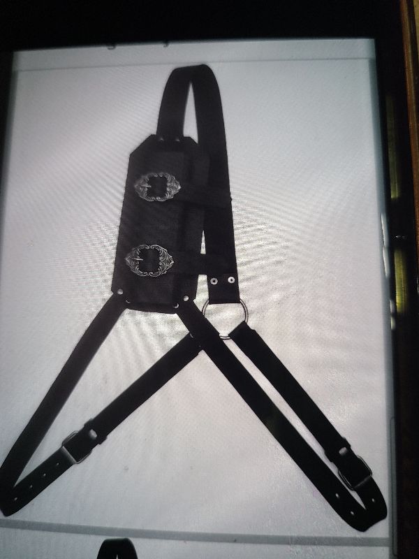 Photo 1 of 
Medieval Renaissances Swords Shoulder Back Sheath Holder LARP Costume Accessory Shoulders Strap Frogs Back Belt Frogs Holder