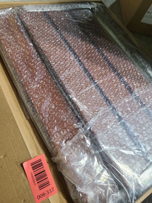 Photo 1 of 18 Inchs Teak Folding Shower Seat Wall Mounted, Foldable Shower Bench, 400lbs Max Load