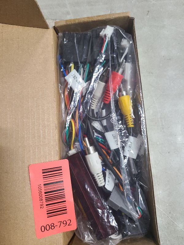 Photo 1 of 16pin Car Stereo Radio Power Retrofit Wiring Harness Cable Adapter fits for Hyundai IX35 Tucson 2 Azera Kia Sportage Sorento w/ 24p OEM Backup Camera & Factory Amplifier