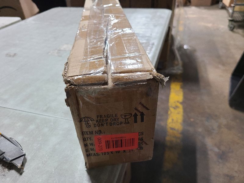 Photo 1 of 2 Pack 39.4In Outdoor Wall Sconce Black Modern Wall Light Exterior Fixtures for House Dimmable Acrylic Linear Outside Wall Light for Doorway, Stairway, Garage, Patio