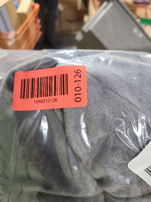 Photo 1 of 1 MIDDLE ONE Body Pillow for Adults, Bolster Pillow with Removable Velvet Cover, Long Round Pillow for Bed, 60 x 7.87 Inches, Grey