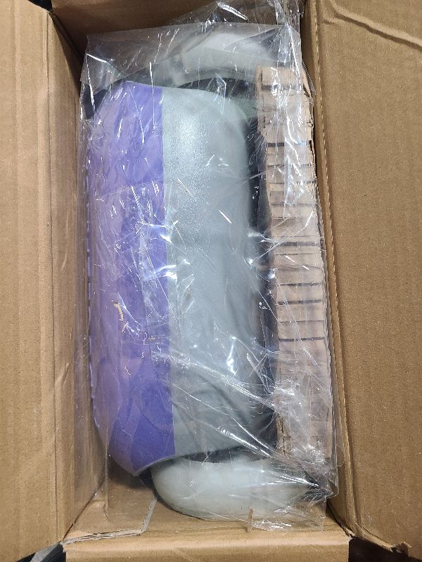 Photo 1 of 12V Ride-On Car with Cleaning Fun, 3 in 1 Gokart, Soft-Start, 5-Speed Adjustable, Detachable mop, Rechargeable Battery, 160lbs Capacity, Indoor & Outdoor for Kids Ages 3+ Purple