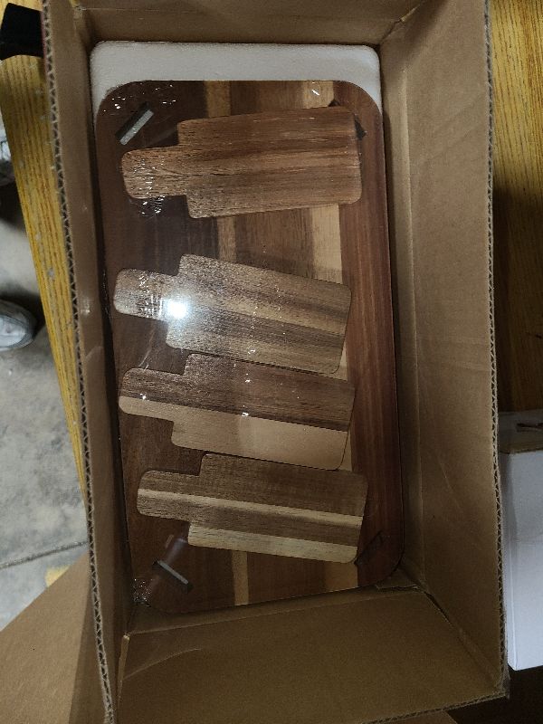 Photo 1 of 2 PCS 1 Gallon Drink dispenser, Glass Beverage Dispenser With Wood Stand, Large Water Drink Dispensers for Parties With Stainless Steel Spigot, Ideal for Lemonade,Juice, Tea, and Party Drinks