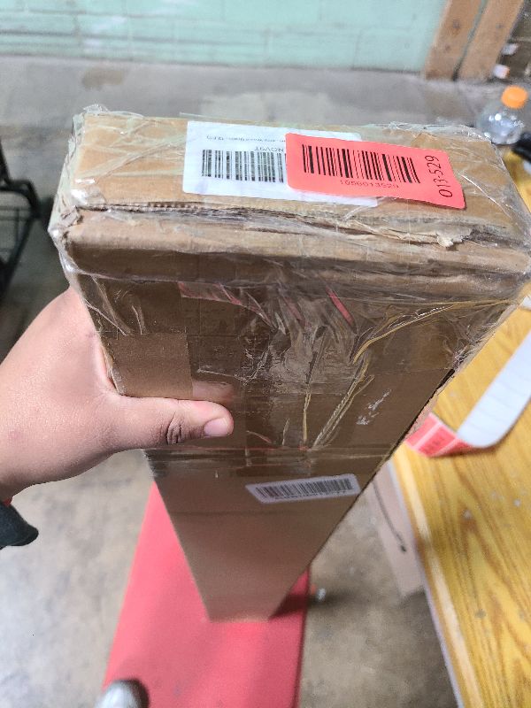 Photo 1 of 12FT Modern Aluminum Handrail Set, handrails for Indoor Stairs,Deck,Slope, Wall Mounted Staircase handrails, Zink Alloy Brackets Included,Rust Free. (Cherry Wood Grain, 12 FT)