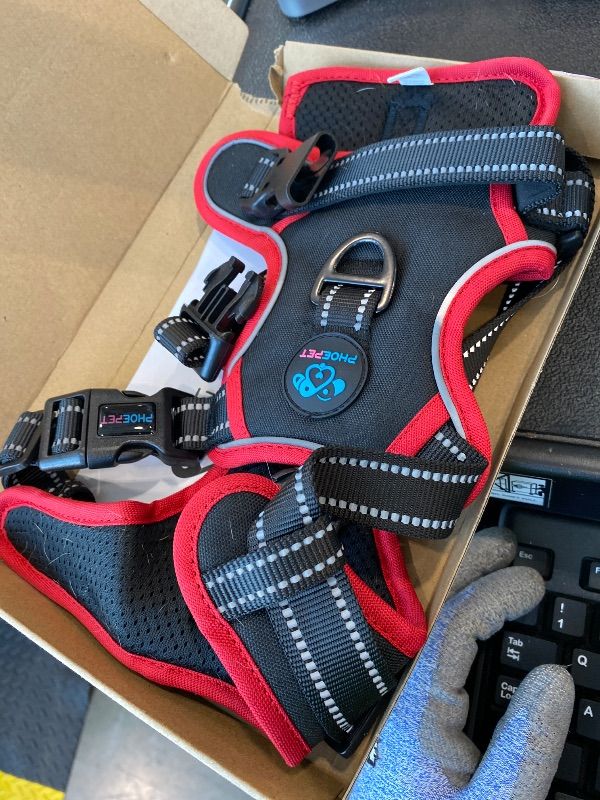 Photo 1 of *MINOR DAMAGE - USED*
PHOEPET 2019 Upgraded No Pull Dog Harness, Large