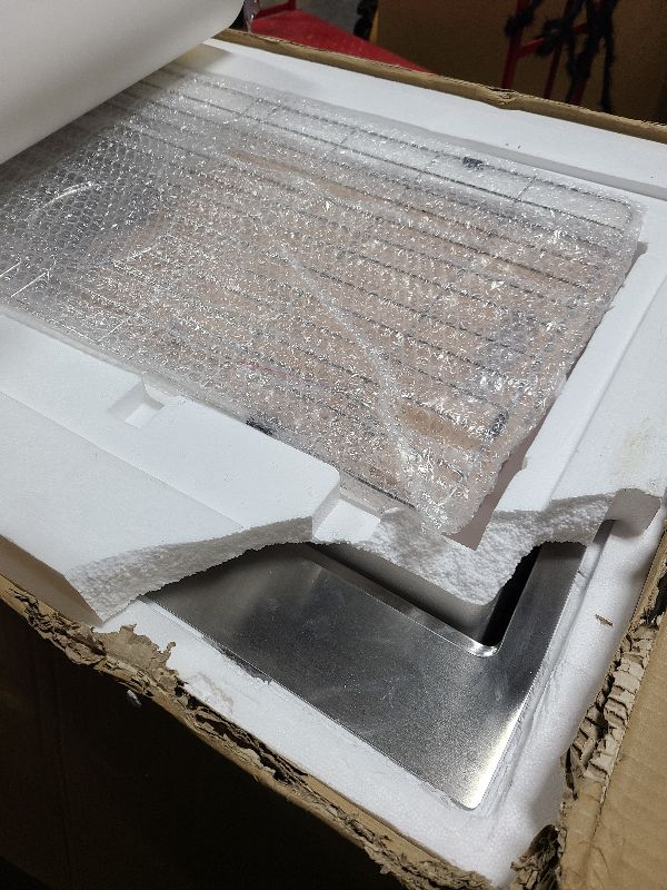 Photo 1 of 33 Inch Drop In Farmhouse Sink Workstation-Hovheir 33x22 Stainless Steel Farmhouse Apron Front Drop In Kitchen Sink Workstation 16 Gauge Deep Single Bowl Farm Sinks with Cutting Board