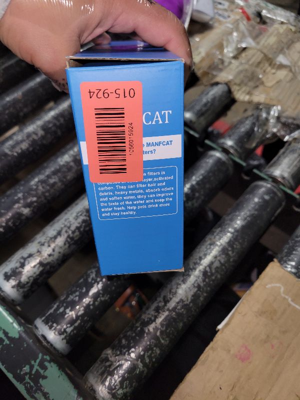 Photo 1 of 24 Pcs Cat Water Fountain Filter,12 Pack Filters & 12 Pack Pre-Filter Sponges, Compatible with 95oz/2.8L Pet Fountain