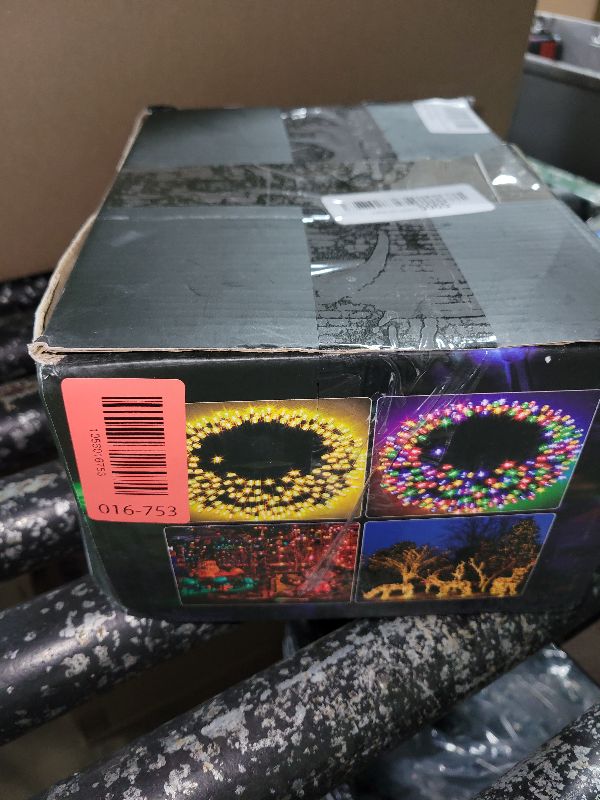 Photo 1 of 1000 LED String Lights Outdoor, 328FT Multicolor Christmas Lights for Outside with Remote, Timer Memory Function, 8 Modes Waterproof Fairy Lights Plug in, for Xmas Tree Bedroom Patio Party