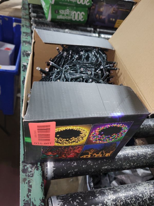 Photo 1 of 1000 LED String Lights Outdoor, 328FT Multicolor Christmas Lights for Outside with Remote, Timer Memory Function, 8 Modes Waterproof Fairy Lights Plug in, for Xmas Tree Bedroom Patio Party