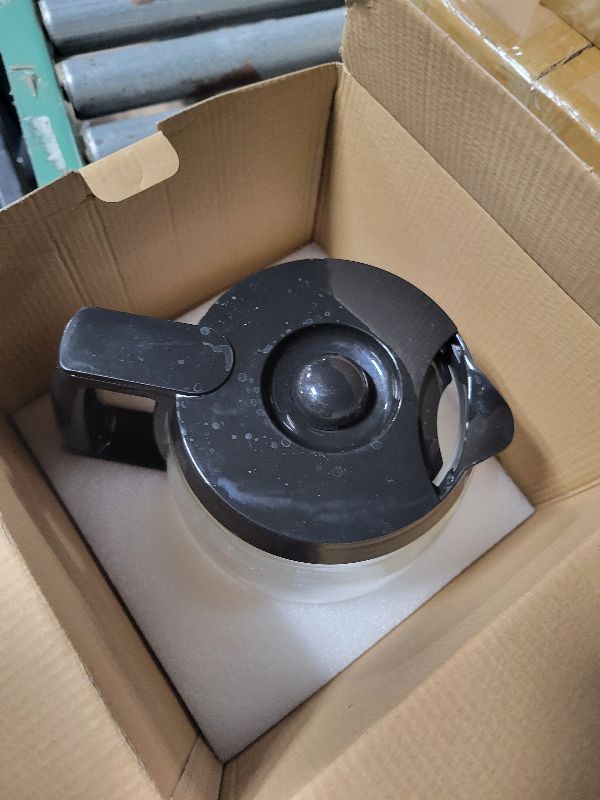 Photo 1 of 14-Cup Coffee Pot Replacement for Cuisinart Coffee Maker DCC-220, DCC-2600, DCC-2800, DCC-3200, DCC-3200P1,CBC-7200PC,CBC-7400PC,DCC-1800FR. Glass Carafe Replacement for Cuisinart with Sturdy Handle.