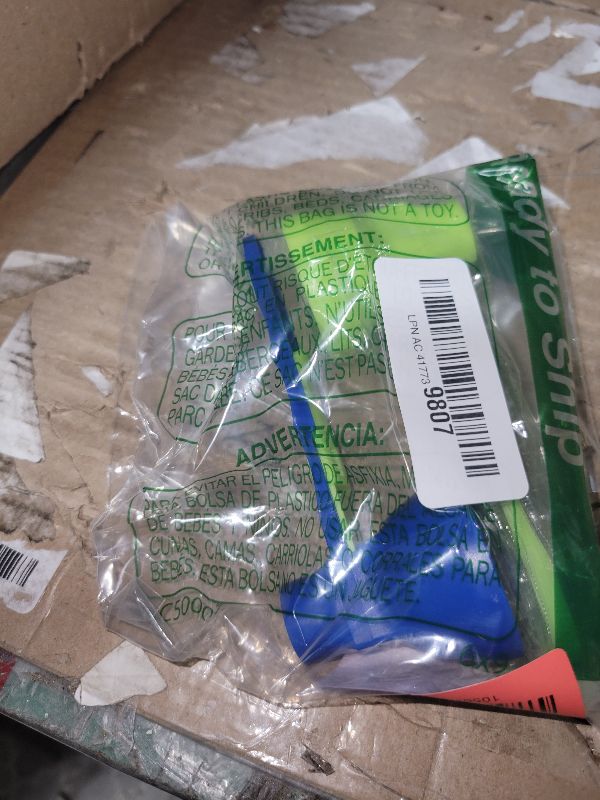 Photo 1 of 2 Pack Sliding Leak Proof Spoon Dual-Color Measuring Spoon Set for Dry and Wet Powder Liquids (Blue and Green)