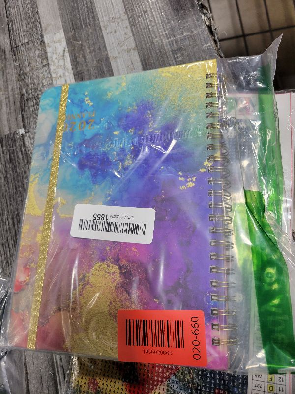 Photo 1 of 2026 Planner, Weekly and Monthly Calendar Planner Book, January 2026 - December 2026, Hardcover Spiral Planner with Monthly Tabs, Notes Pages, Perfect for Women & Men, A5 (6.4" x 8.5") - Gold