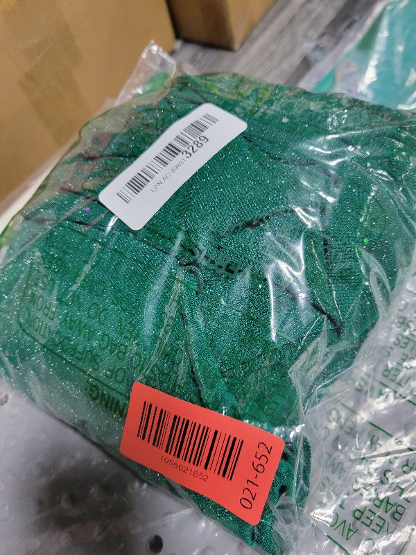 Photo 1 of **MSRP 29.99**Lotusmile Womens Dressy Blouse Double Layers Mesh Shirt Ruffle 3/4 Flared Sleeve Tunic Tops Sparkly Emerald Green XXL