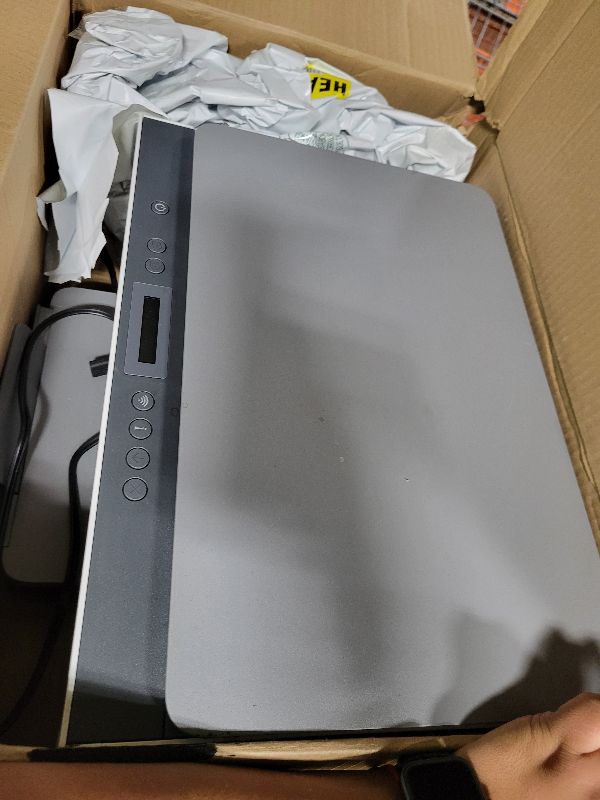 Photo 2 of HP Smart Tank 6001 Wireless All-in-One Ink Tank Printer, Scanner, Copier with 2 Years of Ink Included, Best-for-Home, Cartridge-Free Refillable, AI-Enabled (2H0B9A)