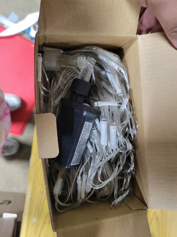 Photo 1 of (Upgraded) Outdoor Christmas Lights, 360 LED Sturdy Net Lights, 12x5Ft Outdoor String Lights [8 Modes & Waterproof] Christmas Decoration for New Year, Bushes, Gardens, Lawns, Patio Decor - Warmwhite