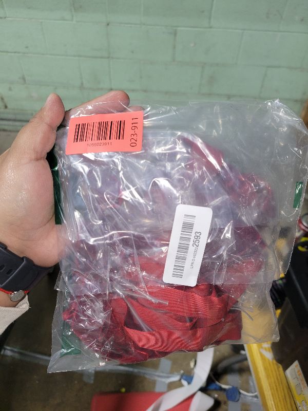 Photo 1 of 12Pcs Burgundy Velvet Ribbon Bows Christmas Tree Decorations,5in x 10in Xmas Ornaments for Tree Home Party Front Door Wreath Garland Holiday Decor