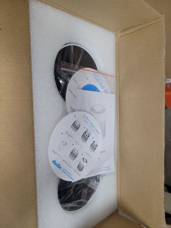 Photo 1 of 2 Pack Air Purifiers for Home Bedroom H13 True HEPA Air Filter Cleaner, Odor Eliminator, Remove Smoke Dust Pollen Pet Dander, Night Light For Home Living Room Dorm, Quiet 24dB Filtration System