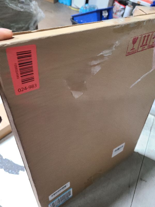 Photo 1 of 13x17 Wood Frame Brown, Rustic Natural Wooden 17x13in Poster Picture Frame, Distressed 13 x 17inch Woodgrain Gallery Photo Frame with HD Plexiglass, Horizontal Vertical Wall Mounting Display 1pcs