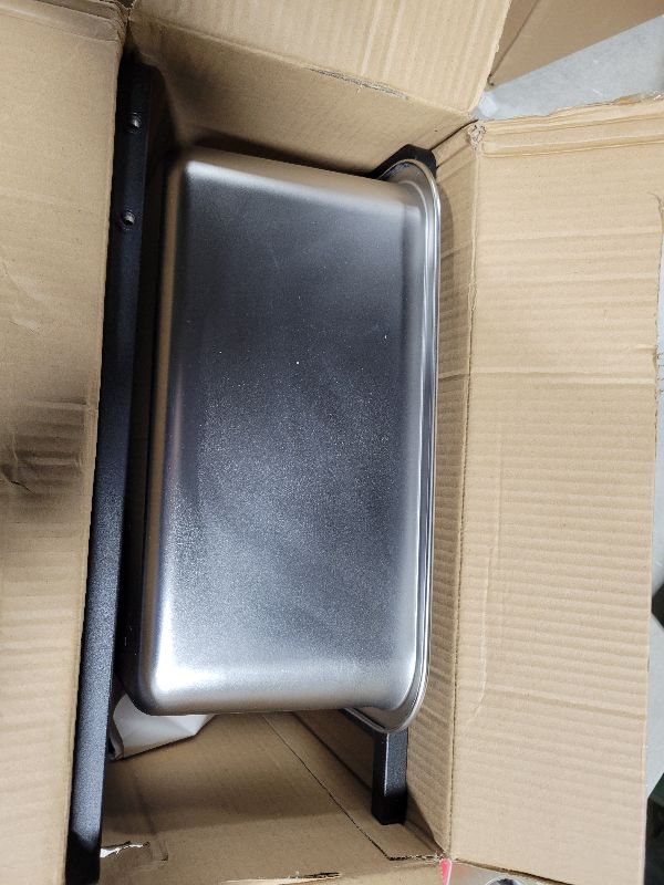 Photo 1 of 2.5 Gallon Elevated Dog Water Bowl for Large Breeds, 14.2" Tall Raised Stainless Steel Large Dog Water Bowl with Full Metal Stand for Relief Joint Pressure, Tip-Proof, Easy to Clean, Indoor & Outdoor