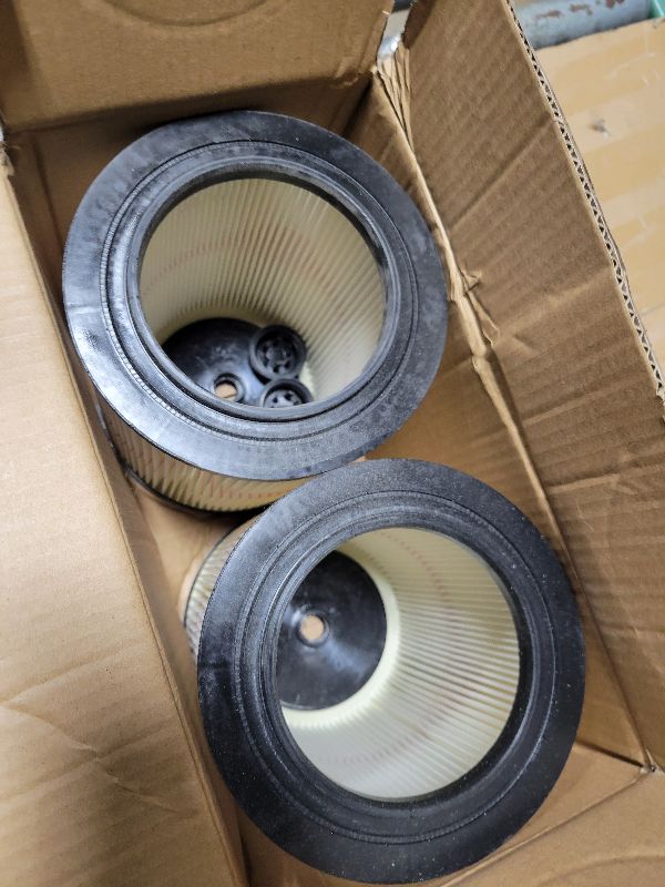 Photo 1 of 17816 Filter for Craftsman Shop Vac Air Filter, Replacement for Craftsman Wet Dry Vac Filter for Craftsman 9-17816 Vacuum Filter 5 6 8 12 16 Gallon and Larger Vacuum Cleaner 2 Pack