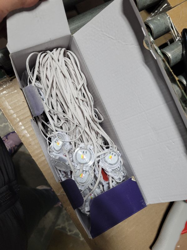 Photo 1 of 150FT Permanent Outdoor RGB Lights - Waterproof Smart LED Eaves Lights with App/Remote Control, Music Sync & DIY Scenes, Perfect for Christmas, Halloween, Parties & Daily Decor, Ideal for House Roof