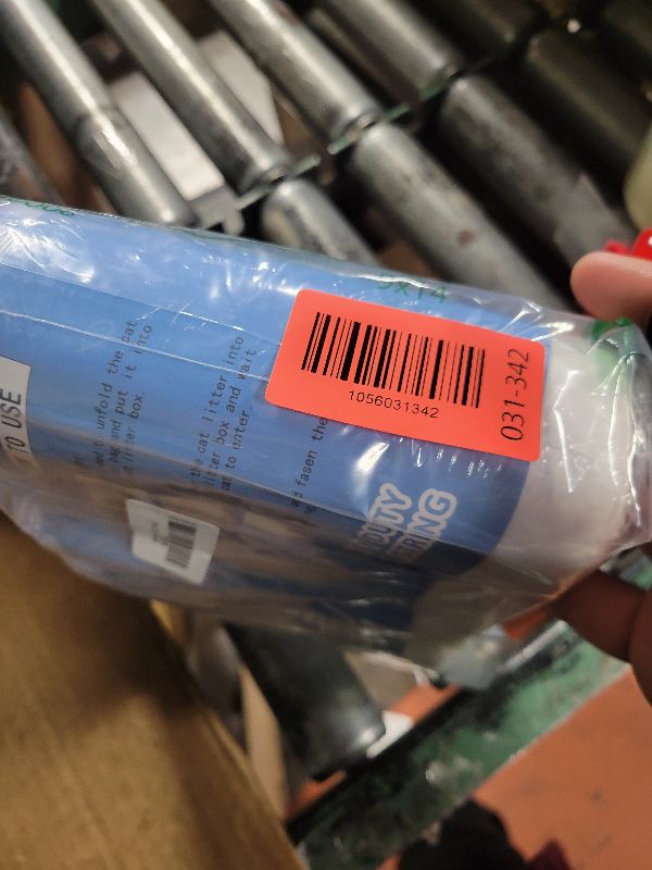 Photo 1 of 100 Count Cat Litter Box Liners with Drawstring, Jumbo Litter Box Liners, Compatible with Litter-Robot 3/4 Cat Litter Box, Litter Bags Replacement