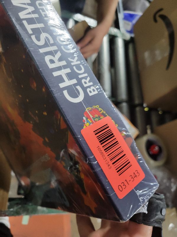 Photo 1 of Advent Calendar 2025 Christmas Tree Building Blocks Set, 24 Days of Christmas Countdown Calendar with Santa Claus & Elk, Xmas Gift Stockig Stuffers for Kid, Girl, Boy, Adult