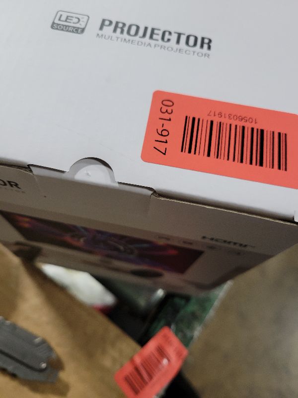 Photo 1 of [Electric Focus]Mini Portable Projector with 4K Support, Bluetooth 5.4 WIFI6, 5watt Sound Base Speaker, 260 ANSI, Android 11, 210° Rotation , Auto Keystone Correction Video Projector HY300 PLUS