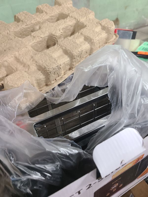 Photo 1 of 2 Slice Toaster, Retro Bread Toaster with LED Display, Extra Wide Slots Toasters with 6 Bread Shade Settings, Bagel, Cancel, Defrost Function, Stainless Steel with High Lift Lever, Removal Crumb Tray