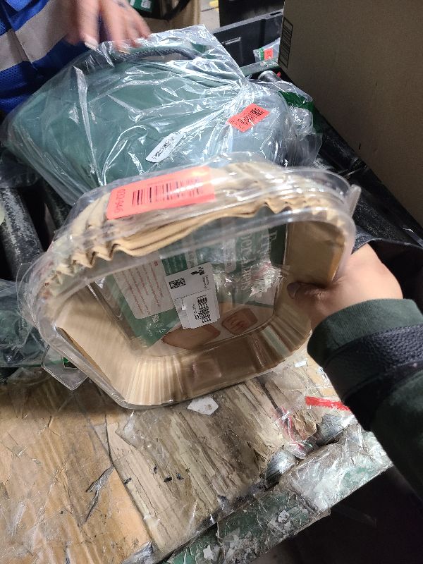 Photo 1 of 200PCS Air Fryer Liners for Ninja: Higher Non-Stick Disposable Parchment Paper Liner for Ninja DZ201/DZ401 Dual Airfryer Baking - Food Grade Ninja Air fryer Accessories (Rectangle - 8.6 x 5.5 inch)