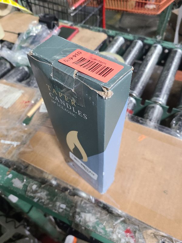 Photo 1 of 12 Pack Pink Taper Candles - Taper Candles 10 Inch Dripless, Smokeless & Unscented - 8 Hours Long Burning - Tall Candlesticks - Ideal for Weddings, Dinner Parties, Home Decor, Birthday Party