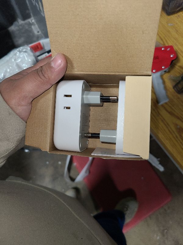 Photo 1 of 2 Pack European Plug Adapter USB C, TESSAN US to Europe Adapter 4 Outlets 3 USB Charger, Type C International Power Adaptor to Italy Spain France Portugal Iceland Germany, Europe Travel Essentials