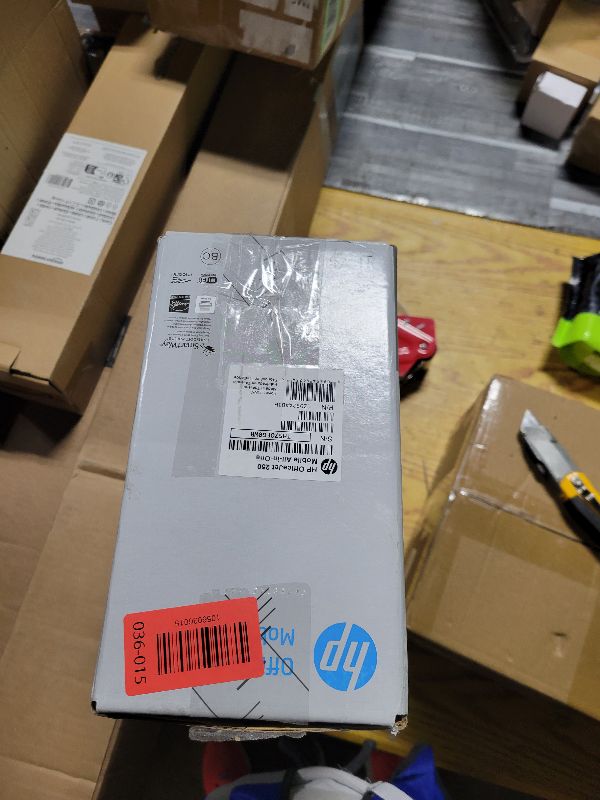 Photo 1 of HP OfficeJet 250 Wireless Mobile Printer, Scanner, Copier - Black, Battery Included (CZ992A)