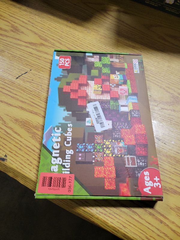 Photo 2 of Magneverse 150 PCS Magnetic Blocks - Magnetic Building Blocks for Kids, Magnet Blocks Cubes for Boys Girls, STEM Montessori Sensory Toys Stacking Toy for 3 4 5 6 7 8 9 10 11 12 Christmas Birthday Gift