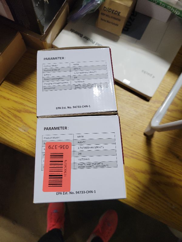 Photo 1 of 2 Pack High Voltage Electric Mouse Trap Zapper, Instantly Kills Mice & Rats, No Touch Reusable & Easy Clean Electric Rat Trap, Indoor Rodent Killer for Home, Kitchen & Commercial Use