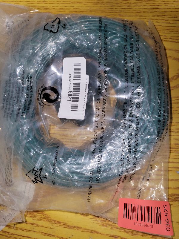 Photo 1 of 100FT SPT-2 Christmas Electrical Wire with 6pcs Vampire Plugs, 18/2 Gauge Low Voltage Extension Cord, 18 AWG 2-Conductor Flexible Wire for Outdoor Holiday Lights, Landscape Lighting