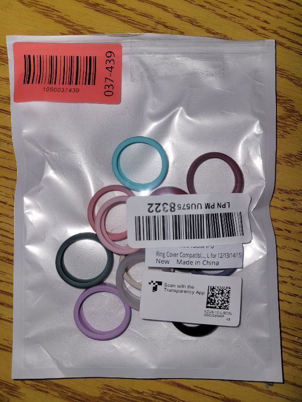 Photo 1 of 12 Pack Ring Cover Compatible with Oura Ring Gen 4/4 Ceramic, Oura Ring Gen 3 Horizon/Heritage, Surport Charging with Cover on, Anti-Scratch Elastic Silicone Ring Protector for Men Women Working Out