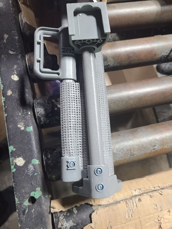 Photo 1 of 14" H Short Dog Gate Pet Gates Puppy Gate 59" Wide Step Over Pet Fence, Mesh Retractable Indoor Outdoor Expands Up to 59 Inches Small Dog Gates for Doorways Stairs(Gray)