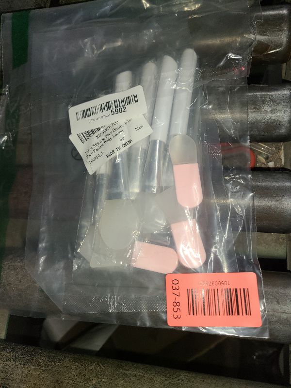 Photo 1 of 10Pcs Silicone Face Mask Makeup Brushes, Small Cosmetic Scrapers, Soft and Flexible Facial Mask Applicator, Mud Silicone Brush for Women Girls